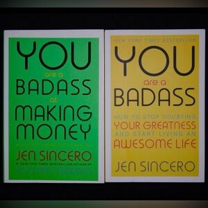 Jen Sincero You Are a Badass Book Lot Making Money + Original